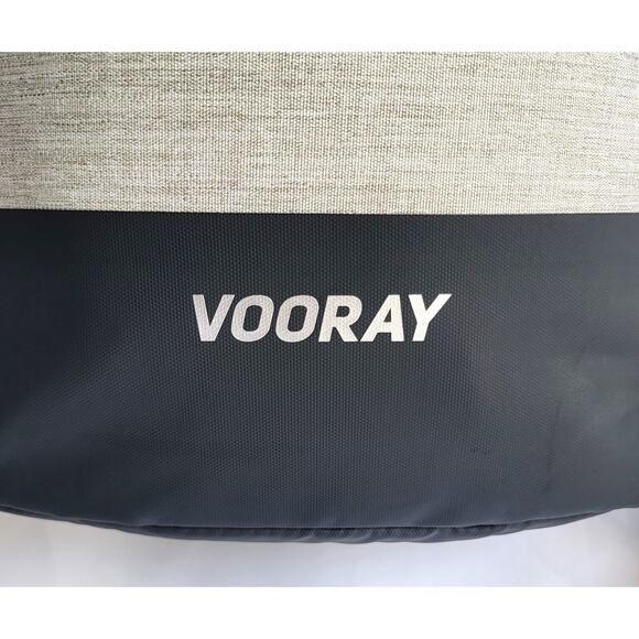 Vooray Flex Cinch Heather Gray and Black Backpack main image 7